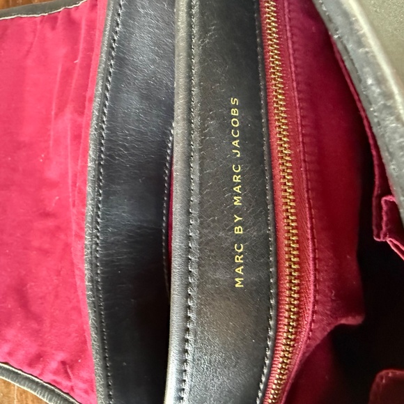 MARC JACOBS LUNA BLACK LEATHER CROSSBODY REVERSIBLE STRAP - Picture 13 of 15